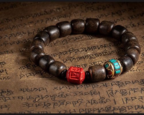 Agarwood Bracelet Round Beads Top Selling Eaglewood Bracelet Prayer Bead bracelet Mala Beaded Bracelets for Men Women Direct Supply Bracelet Premium Quality Fashion Crude Eaglewood Bracelet