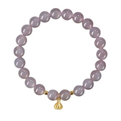 Lucky Bracelet Versatile Style Unique Design Premium Materials Handcrafted Jewelry New Retro Imitation Nephrite Jade Bracelet With A Special Pendant