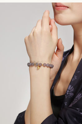 Lucky Bracelet Versatile Style Unique Design Premium Materials Handcrafted Jewelry New Retro Imitation Nephrite Jade Bracelet With A Special Pendant