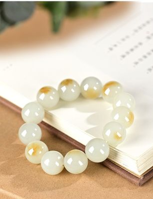 Jade Heailing Crystal Bracelet Nephrite Jade Stone Natural Stone Loose Green Jade Beads Wholesale Jewelry Gemstone Bangle Beautiful Green Natural Russian Nephrite Classic Bangle