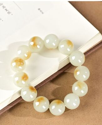 Jade Heailing Crystal Bracelet Nephrite Jade Stone Natural Stone Loose Green Jade Beads Wholesale Jewelry Gemstone Bangle Beautiful Green Natural Russian Nephrite Classic Bangle