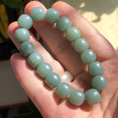 Trend Jewelry Fashion Silver Gold Chain Cute Butterfly Pendant Nephrite Jade Bracelet Bangles For Women Nephrite jade crystal bead bracelet Beads for Souvenir Gift