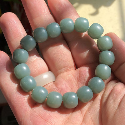 Trend Jewelry Fashion Silver Gold Chain Cute Butterfly Pendant Nephrite Jade Bracelet Bangles For Women Nephrite jade crystal bead bracelet Beads for Souvenir Gift