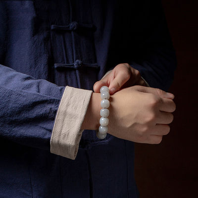 Jade Bracelet Sheep Fat Jade Bracelet Female Style Hetian Nephrite Gemstone White Jade Bracelet Bangles Bracelet Gemstone Women Colorful Natural Wholesaler