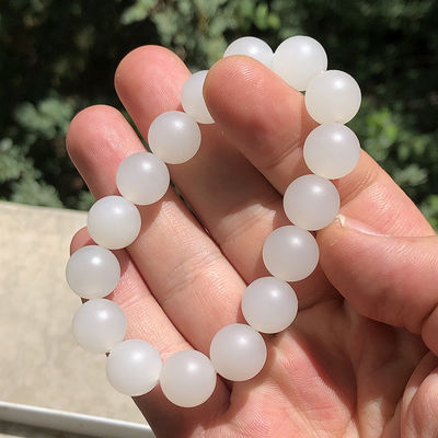 Jade Bracelet Sheep Fat Jade Bracelet Female Style Hetian Nephrite Gemstone White Jade Bracelet Bangles Bracelet Gemstone Women Colorful Natural Wholesaler