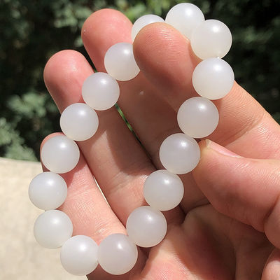 Jade Bracelet Sheep Fat Jade Bracelet Female Style Hetian Nephrite Gemstone White Jade Bracelet Bangles Bracelet Gemstone Women Colorful Natural Wholesaler