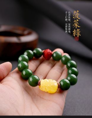 Natural Real Nephrite Green Jasper Jade Bangle Charm Adult Bangles Bangles High Quality All Natural Material Gold Plated Jewelry Hot Selling Polished Nephrite Bracelet Fashion Accessory