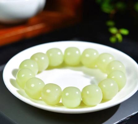 Jade Bracelet Nephrite Green Jade Bangle Vintage Round Jade Bracelet Women'S Bracelets Natural Genuine White Nephrite Hotan Jade Fashion Bracelets