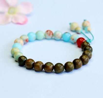 Mixed Shoushan Beads Handmade Woven Wrap Bracelet Natural Stone Bohemian Vintage Style Women'S Leather Fashion Charm Bracelets