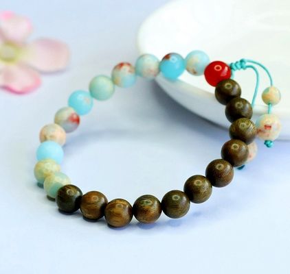 Mixed Shoushan Beads Handmade Woven Wrap Bracelet Natural Stone Bohemian Vintage Style Women'S Leather Fashion Charm Bracelets