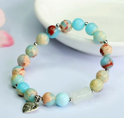 Mixed Shoushan Beads Handmade Woven Wrap Bracelet Natural Stone Bohemian Vintage Style Women'S Leather Fashion Charm Bracelets