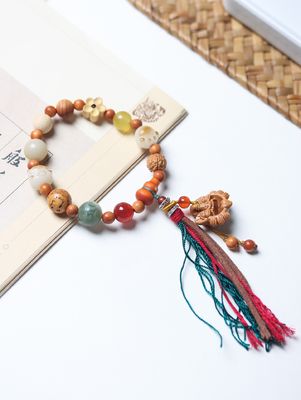 Wholesale Natural Eighteen Seed Hand String Buddhist Beads Bracelet Bodhi Prayer Beads Jewlery Crystal Bracelet Unisex
