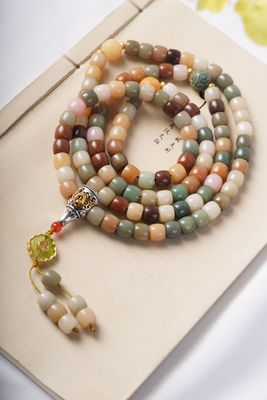 Wholesale Natural Eighteen Seed Hand String Buddhist Beads Bracelet Bodhi Prayer Beads Jewlery Crystal Bracelet Unisex