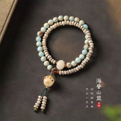 Summer Natural Shoushan Stone Party Accessory Gift Adjustable Gold Plating Flat Bracelet Fashion Handmade Jewelry Gifts For Her
