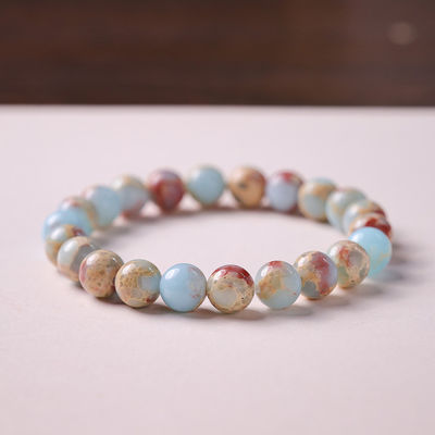 Beaded Bracelets For Women Handmade Semi Precious Natural Stone Stretch Elastic Jewelry Yoga Protection Gifts