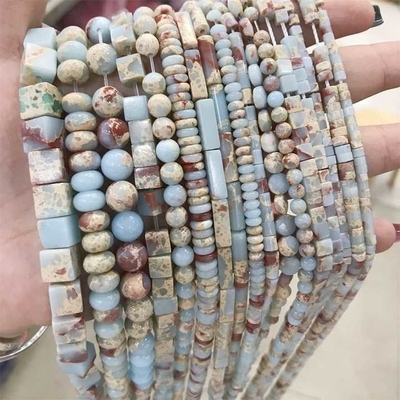 Wholesale Shoushan Natural Stone Beaded Necklace And Bracelet Women Gold Plated Stainless Steel Jewelry Sets Mixed Tower Beaded Fashion Jewelry Bracelet