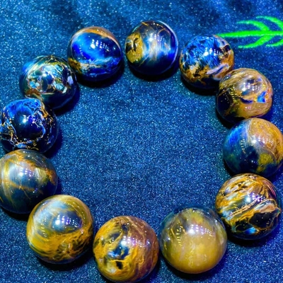 Natural Healing Pietersite Beads Bracelet 12-18mm Gemstone Men Women Craft Jewelry Genuine Pietersite Crystal Stretch Bracelet for Women