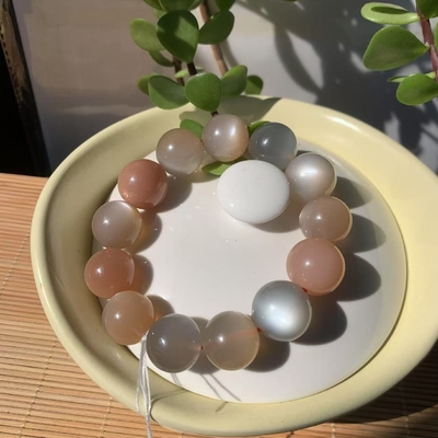 Wholesale 6/8/10mm Natural Green Opal Bracelet For Women Men Prehnite Bracelet For Women Men'S Gifts - Protection Healing Crystal