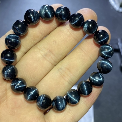999 Silver Dragon Bracelet High Quality Natural White Opalite Crystal Bracelet Opal Polished Handicraft Fashion Healing Stone For Feng Shui For Gift