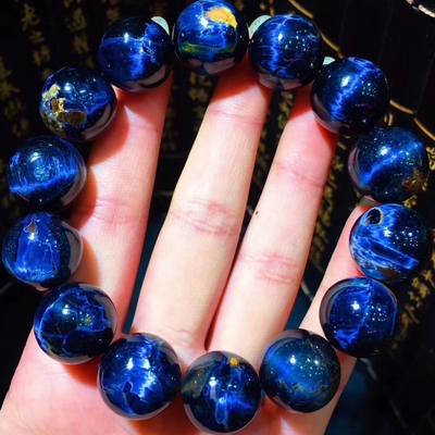 Natural Healing Pietersite Beaded Bracelet For Home Decoration Pietersite Beads Bracelet 12-18mm Gemstone Men Women Craft Jewelry