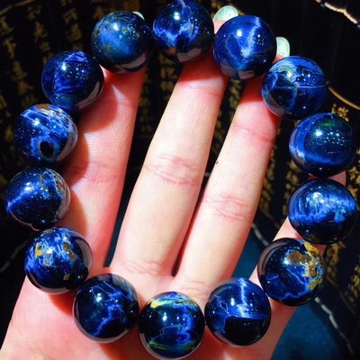 Natural Healing Pietersite Beaded Bracelet For Home Decoration Pietersite Beads Bracelet 12-18mm Gemstone Men Women Craft Jewelry