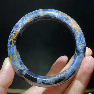 Pietersite Bracelet for Healing Natural Blue Pieterite Bracelet For Men And Women, Namibian Pieterite Stone Round Bead Fashion Jewelry