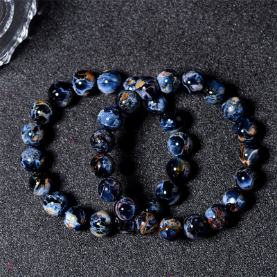 Unisex Pietersite Gemstone Bracelet Handmade Crystal Healing Stretchable Beads For Gift Best Selling Bracelet Pietersite Bracelet