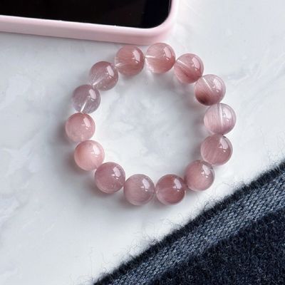 Natural Purple Rabbit Fur Bracelet Purple And Pink Rabbit Fur Bracelet Real Object Shooting Supports One-To-One Selection Of Products