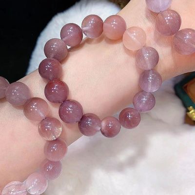 Natural Purple Rabbit Fur Bracelet Purple And Pink Rabbit Fur Bracelet Real Object Shooting Supports One-To-One Selection Of Products