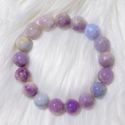 Natural Purple Sodium Bracelet For Women Blue-Green Sodium Semi-Precious Stone Bracelet Hackmanite Turns Purple In The Sun
