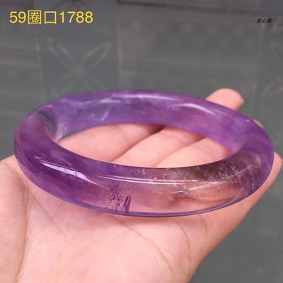 Natural Crystal Bracelet Natural Amethyst Bracelet Real Shot Chakra Crystal Energy Heart Charm Bracelet Handmade Jewelry for Women