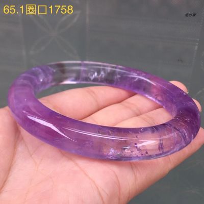 Natural Crystal Bracelet Natural Amethyst Bracelet Real Shot Chakra Crystal Energy Heart Charm Bracelet Handmade Jewelry for Women