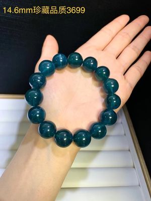 Fengshui enegy Natural stone Aquamarine Bracelet Pure Blue Devil Blue Aquamarine Bracelet Blue Gemstone Bracelet  Chakra Bracelets for Women Crystals and Healing Stones