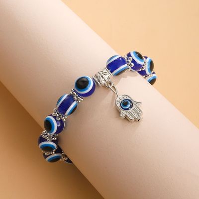 Evil Eye Bead Bracelet Meaning Beaded Black Beads Crystal Glass Gold Multicolored Evil Eye Bracelet Lucky Bracelet for Protection Blessing