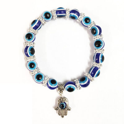 Evil Eye Bead Bracelet Meaning Beaded Black Beads Crystal Glass Gold Multicolored Evil Eye Bracelet Lucky Bracelet for Protection Blessing