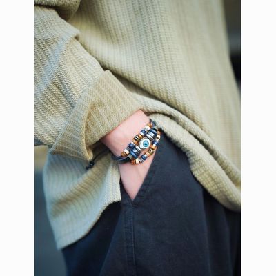 Evil Eye Bead Bracelet Meaning Beaded Black Beads Crystal Glass Gold Multicolored Evil Eye Bracelet Lucky Bracelet for Protection Blessing