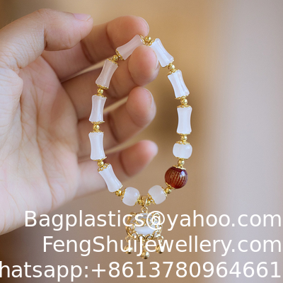 Buen precio Mistic Sirenmaid Glass Friendship Bracelet Con 8 mm Frosted White Glowing Moonstone Beads Bracelet Italiano Multicolor Sommerso Brillantes Perlas hechas a mano en línea