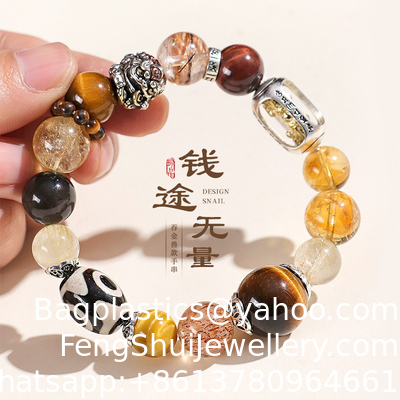 Buen precio Venta al por mayor Cristal Rosa Cuarzo Ansiedad Damas Amor Cristal Perlas Brazalete Amistad Natural Regalos Verdaderas Piedras preciosas Brazalete en línea