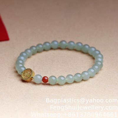 Bon prix Bracelet en jade vert de qualité A, forme classique, bracelet en pierre précieuse naturelle, bracelet rond en jade, bracelet JADE à la mode en ligne