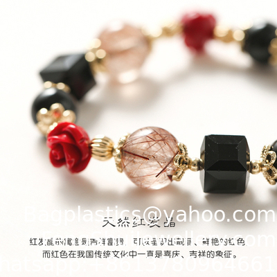 Ein guter Preis. Handgefertigter Sommerschmuck Naturstein Armband Heilende Energie Kristallpulver Quarz Amethyst Agat Runder Perlenarmband Geldarmband Online