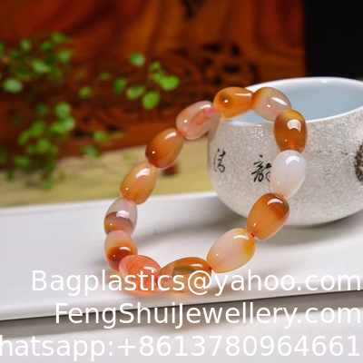 Ein guter Preis. Achat - Stein des Friedens - Handgefertigtes Yoga-Stretch Elastisches Armband Naturstein Kristall Heilkraft Energie Geschenke Für Unisex Erwachsene Online