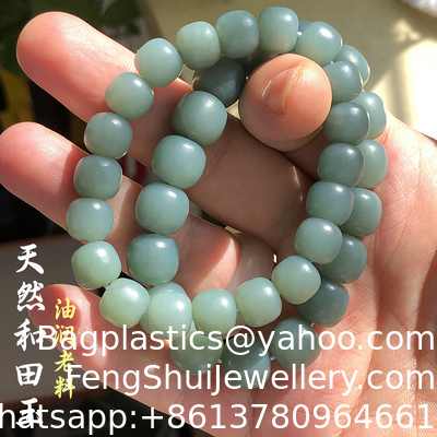 Buen precio Tendencia Joyería Moda Plata Oro Cadena Lindo Colgante de Mariposa Brazaletes de Jade Nefrita para Mujeres Pulsera de cuentas de cristal de jade nefrita Cuentas para recuerdo regalo en línea