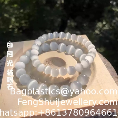 Buen precio Bolsa de 6/8/10mm Brazalete de ópalo verde natural para mujeres Brazalete de prehnita para hombres Mujeres Regalos para hombres - Protección Cristal curativo en línea
