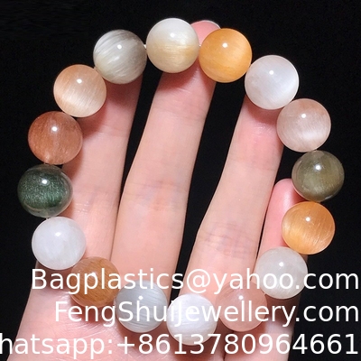 Ein guter Preis. Großhandel Hochwertiges Opal Armband Happy Energy Armband Stretch Bangle Opal Armband Für Heilung Neue Mode Opalit Runde Perlen Armband Natürlicher Heilstein Opal Kristall Perlen elastisch Online