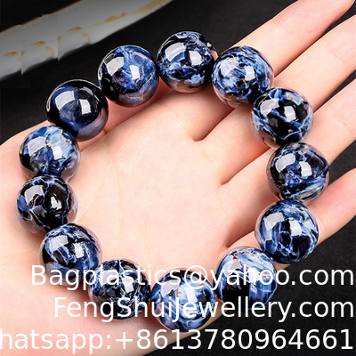 Buen precio Pietersite Natural Peter Stone Perlas redondas y perlas sueltas Fábrica mayorista de suministros para hombres Fabricación de pulseras en línea