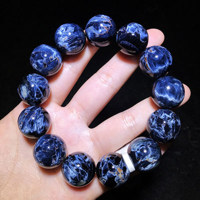 Bon prix Bracelet Pietersite Bracelets de pierres précieuses naturelles Bracelets de perles de cristal réglable étirement Bracelet de guérison bijoux faits à la main Offres aux femmes en ligne