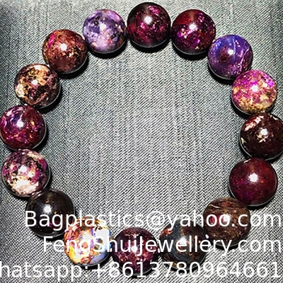 Good price Feng Shui Energy natural stone Old Material Sugilite Bracelet, Basil Stone, Men'S And Women'S Multi-Circle Bracelet Pendant Zodiac online