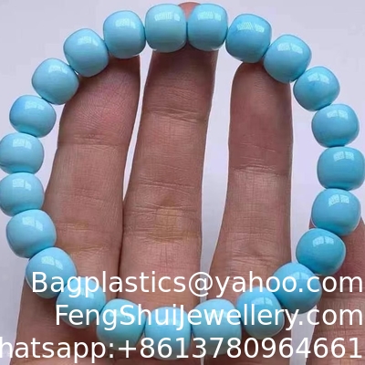 Good price Natural Raw Turquoise High Porcelain Straight Cut Bracelets, Special Color Matching Design, Turquoise Straight Cut High Porcelain Blue Old Style Bracelets, Clean Sky Blue Material online