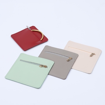 Good price Biodegradable Fruit Leather Zipper Bag Exquisite Card Holder Jewelry Bag High-End Multifunctional Small Coin Purse Storage Bag online