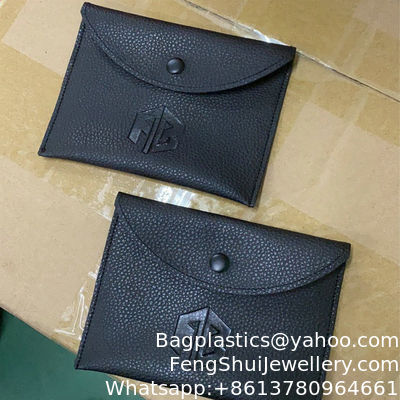 Ein guter Preis. Großhandel Flap Schmuck Leder Snap Tasche Flap Leder Tasche Geschenk Schmuck Wasserdichte Tasche Halskette Tasche Ohrring Tasche Leder Flap Tasche Online